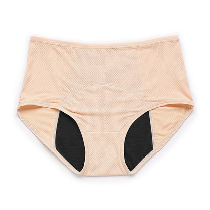 Comfy & Discreet Leakproof Underwear (Heavy Absorbency Beige 1-Pack)